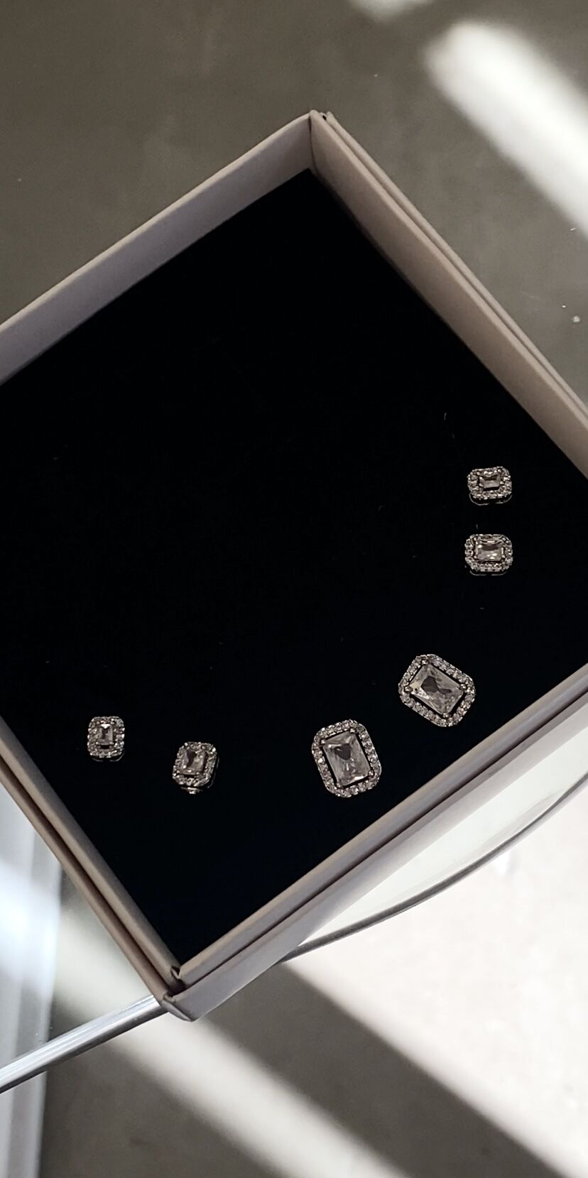 6lı baget set küpe