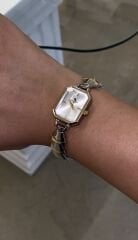 Çift renkli vintage saat