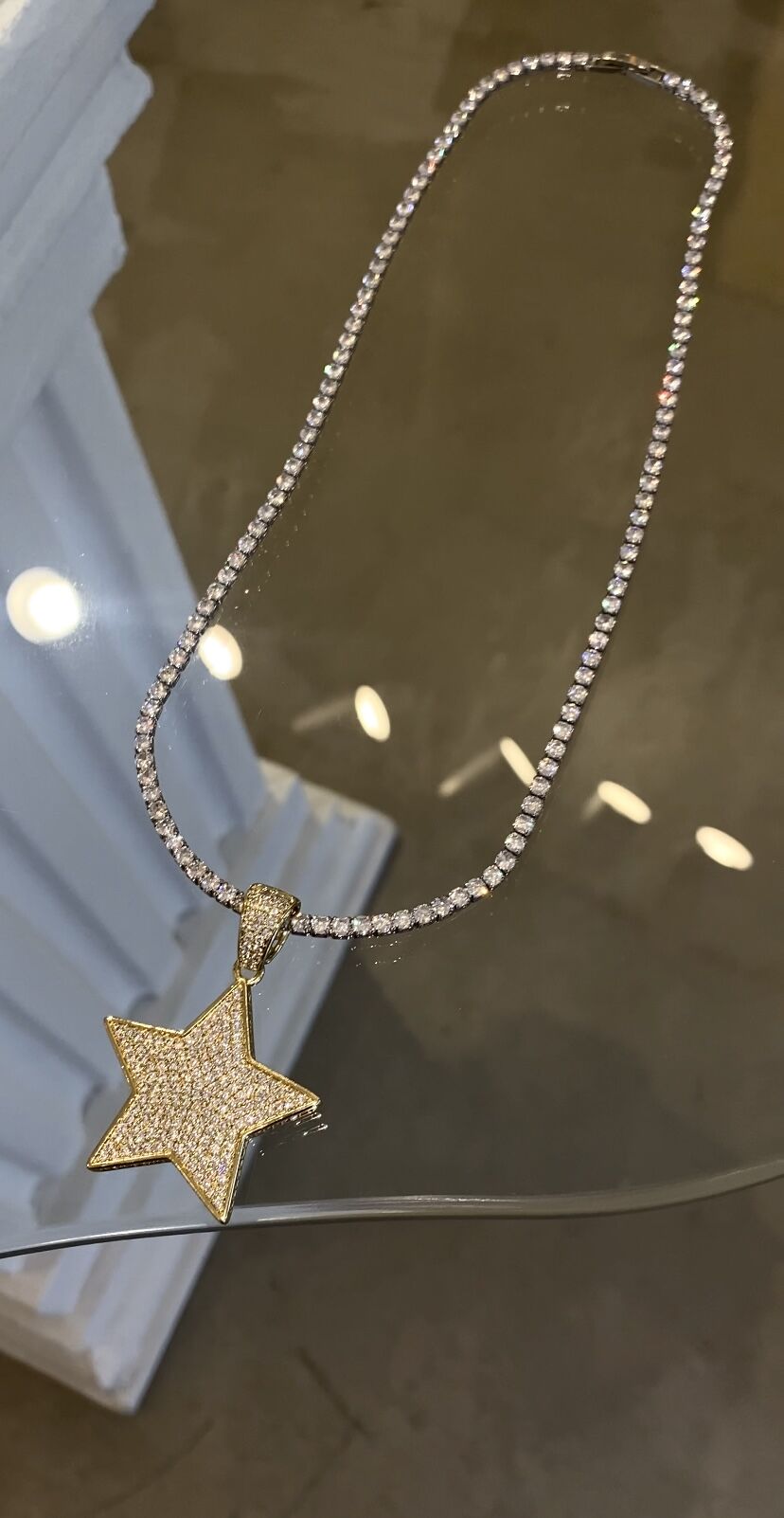 Suyolu yıldız kolye