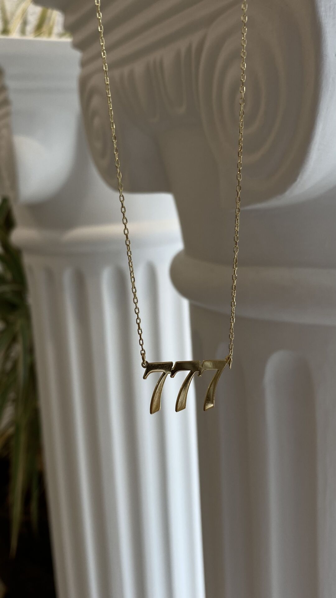 777 kolye 925 silver