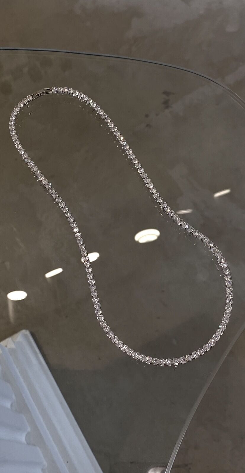 Dönmeyen suyolu kolye 4mm 50cm