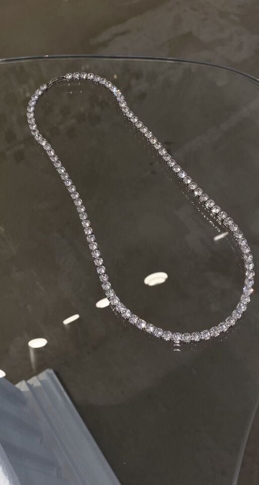 Dönmeyen suyolu kolye 5mm 50cm