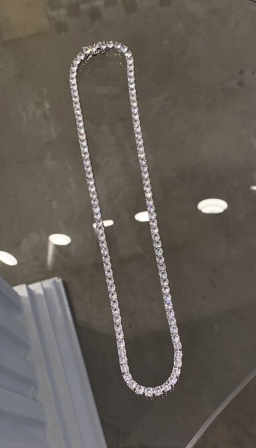 Dönmeyen suyolu kolye döküm 4mm 45cm