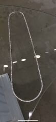 Dönmeyen suyolu kolye 3mm 60cm