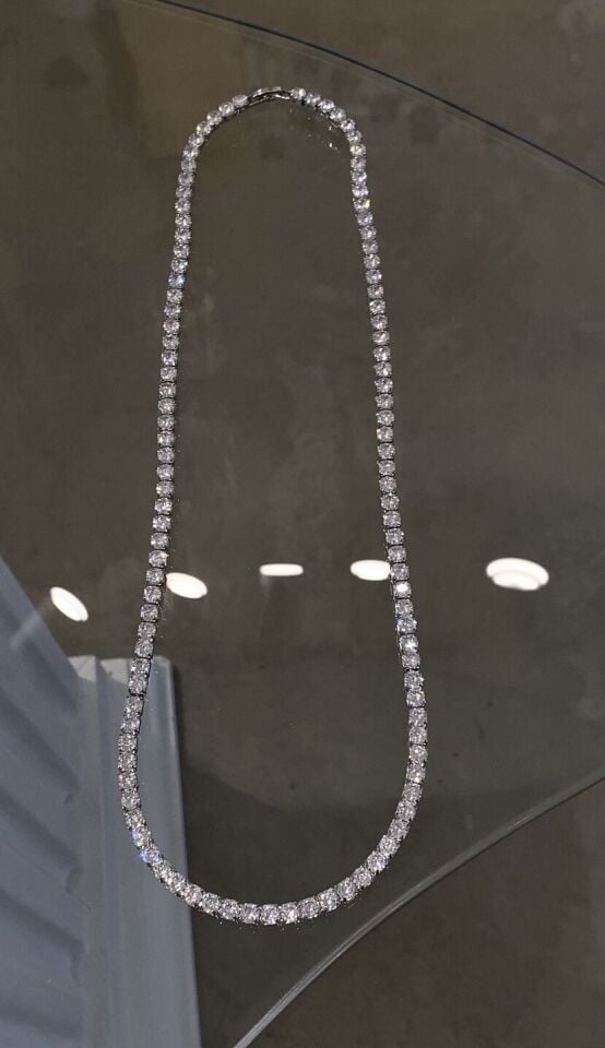 Dönmeyen suyolu kolye 5mm 60cm