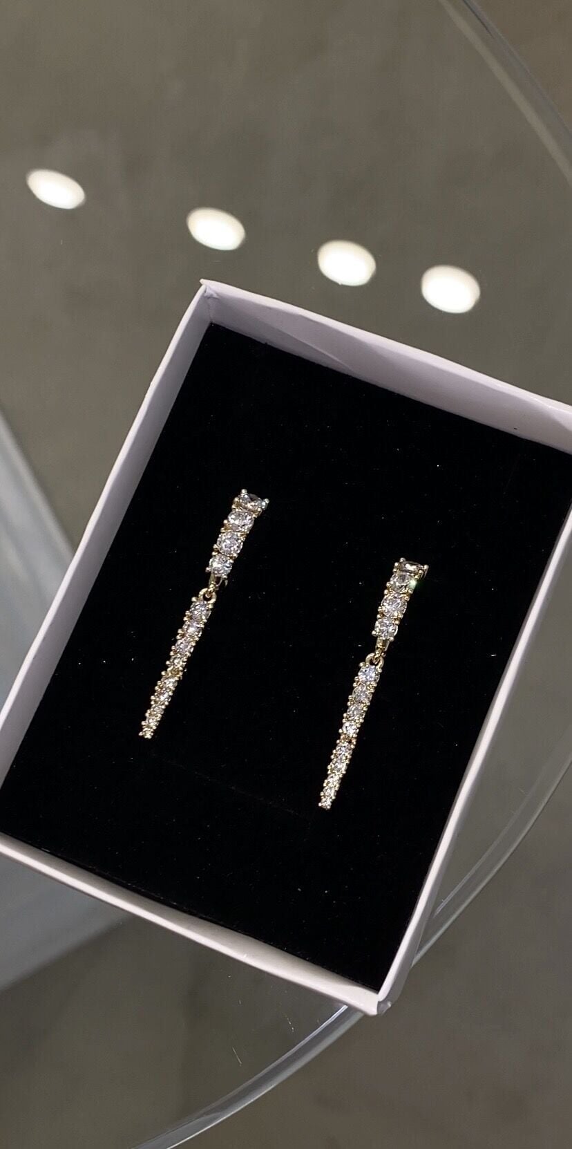 Suyolu küpe gold renk
