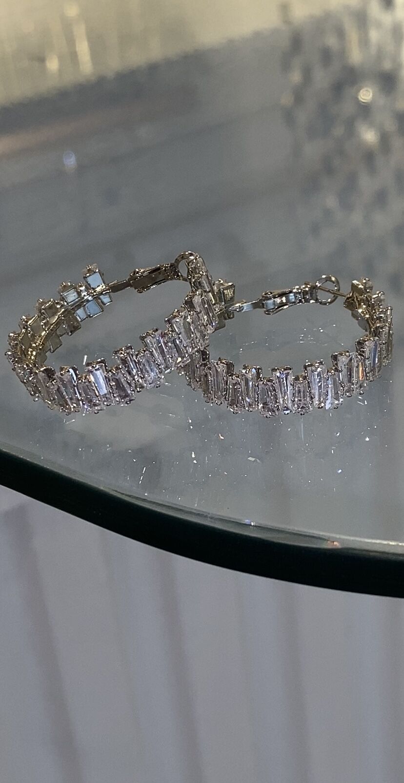 Baget kesim halka küpe