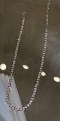 Suyolu choker (tasma) kolye 3mm