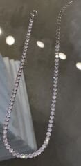 Suyolu choker (tasma) kolye 4mm