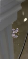 Taşlı kıkırdak küpe gold renk