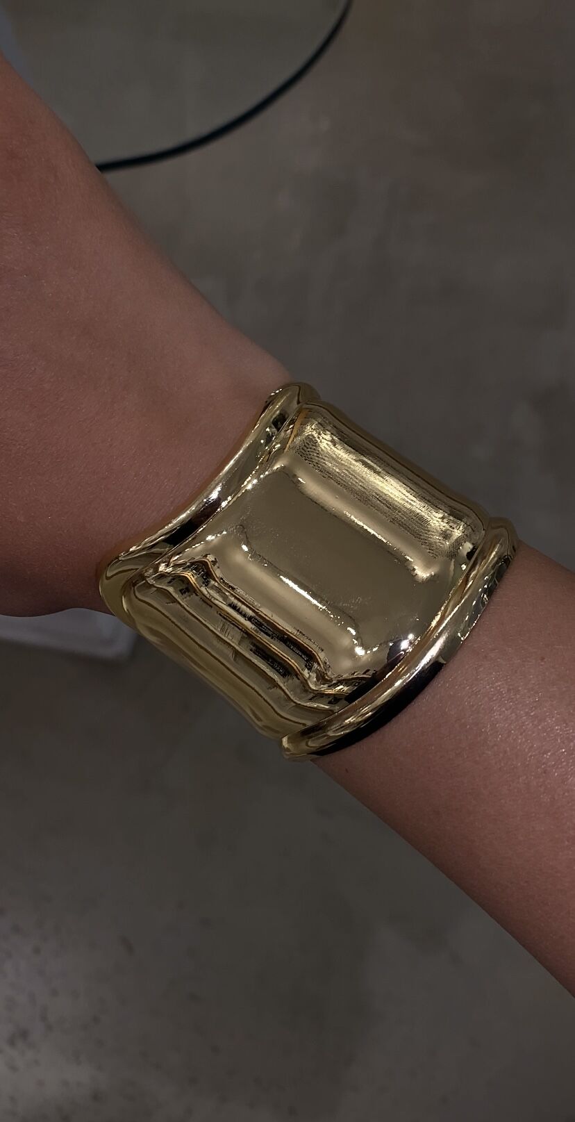 Vintage kalın kelepçe