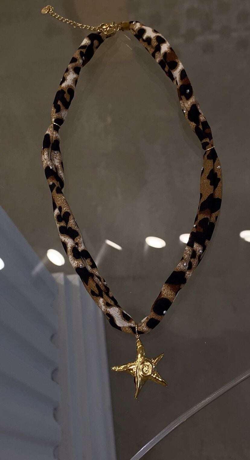 Leopar kolye