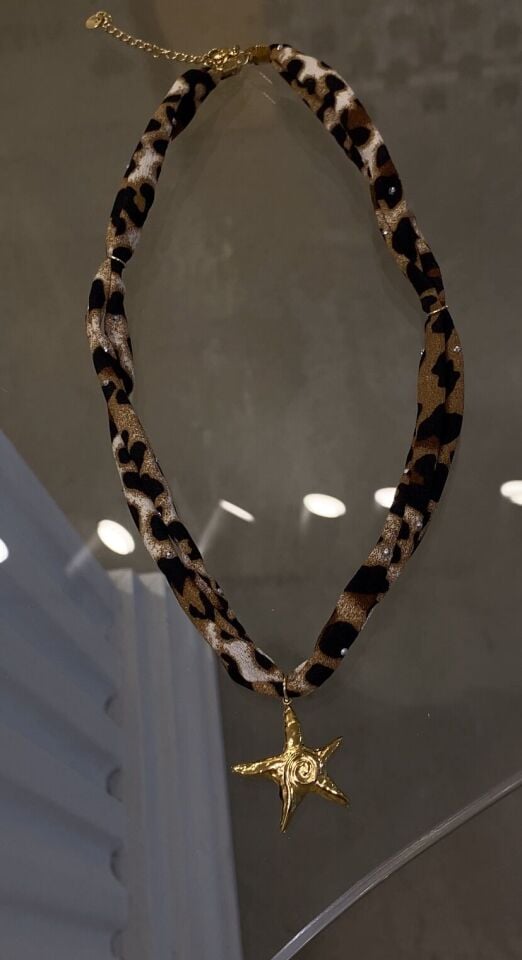 Leopar kolye