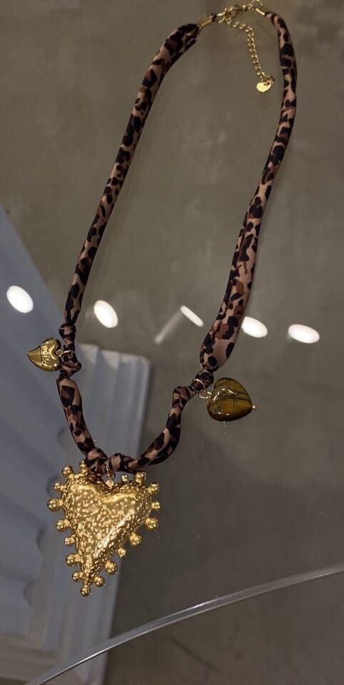 Leopar kolye