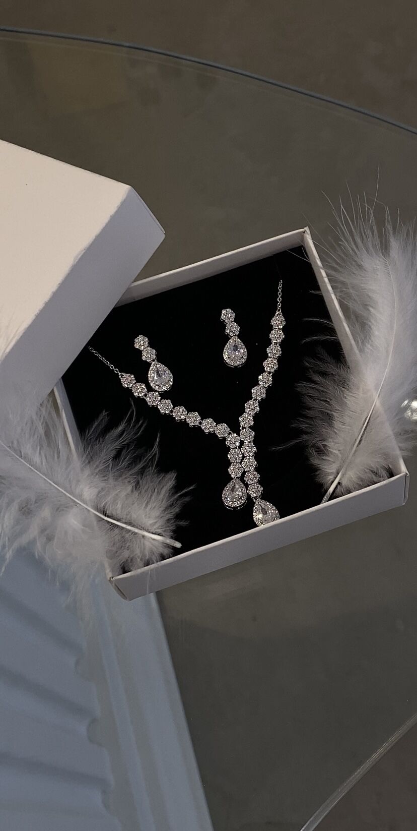 Taşlı baget set