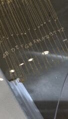 Taşlı harfli şahmeran gold renk