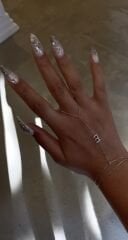 Taşlı harfli şahmeran gümüş renk