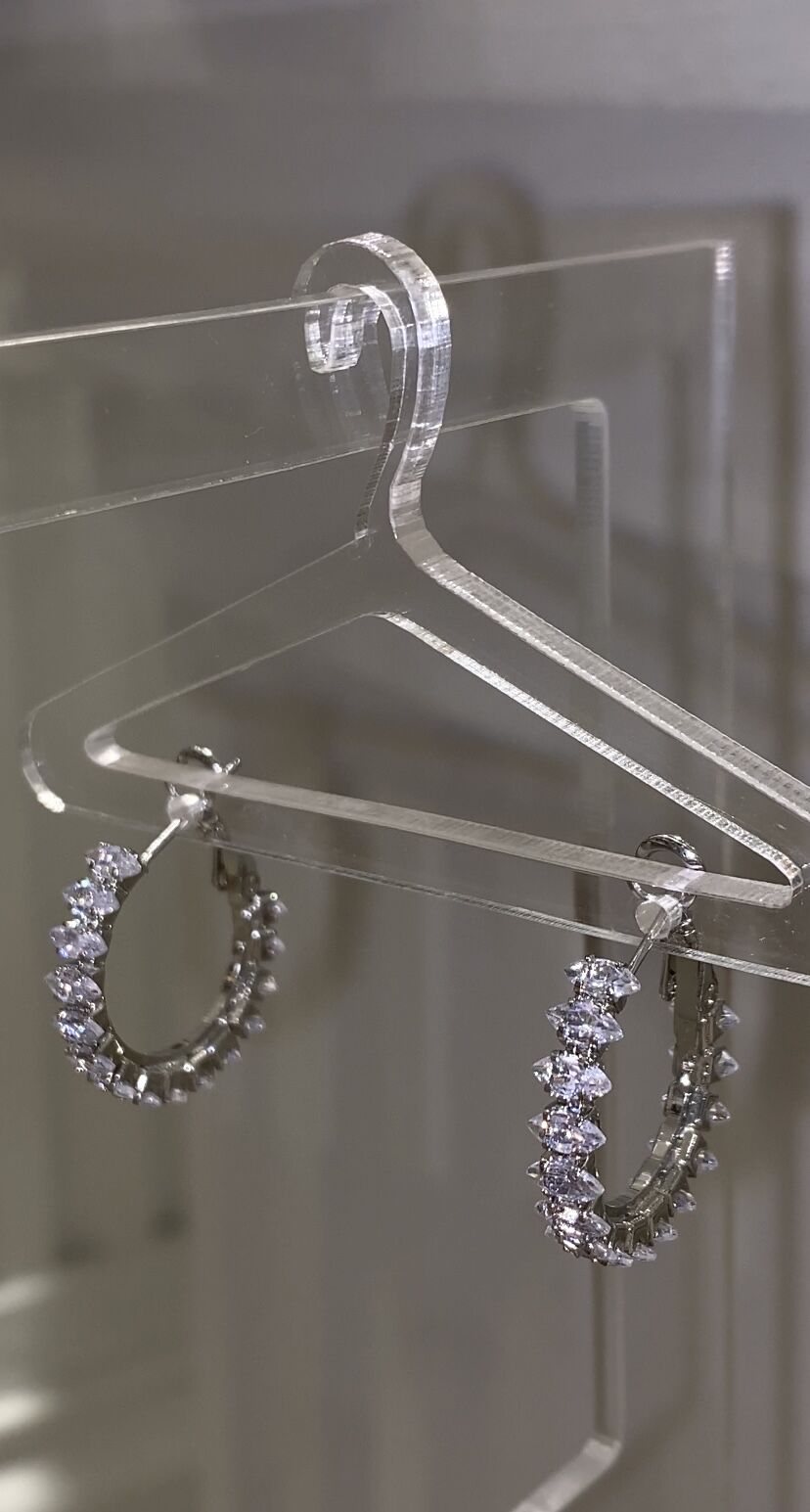 Tamtur damla kesim halka küpe