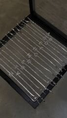 Suyolu harf bileklik gümüş renk