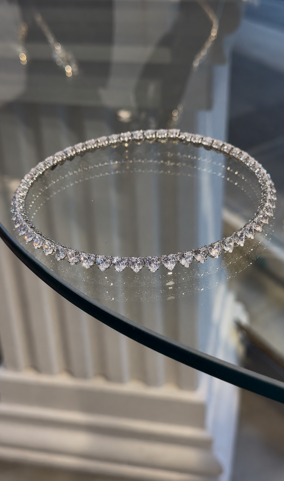 Kalpli suyolu esnek choker kolye