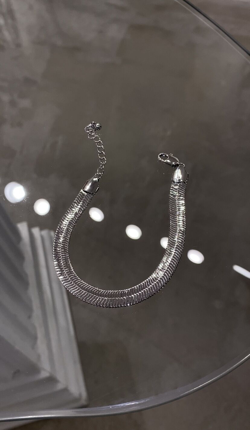 İtalyan ezme zincir bileklik