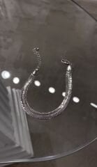 İtalyan ezme zincir bileklik