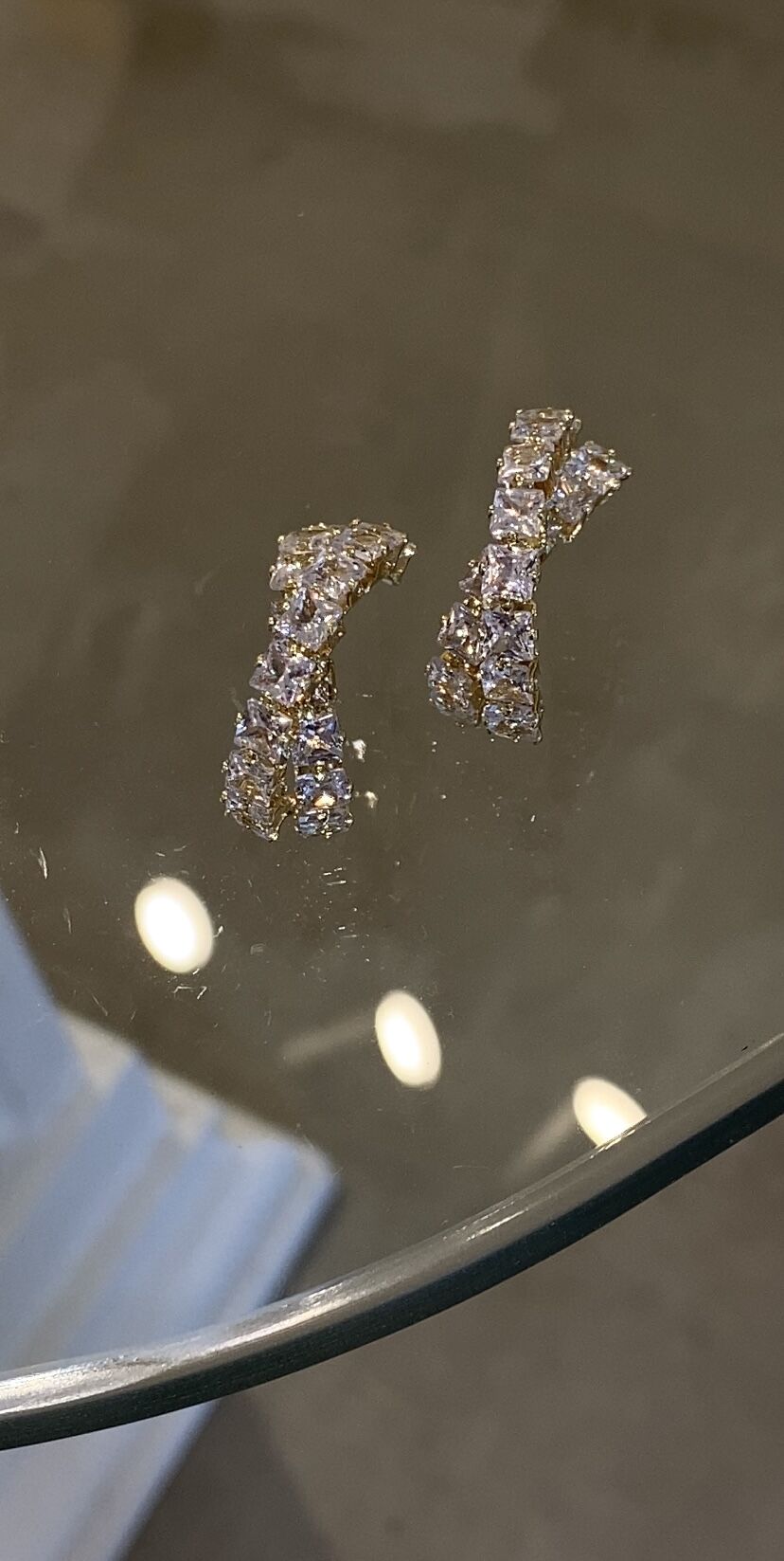 Sarmal küpe gold renk