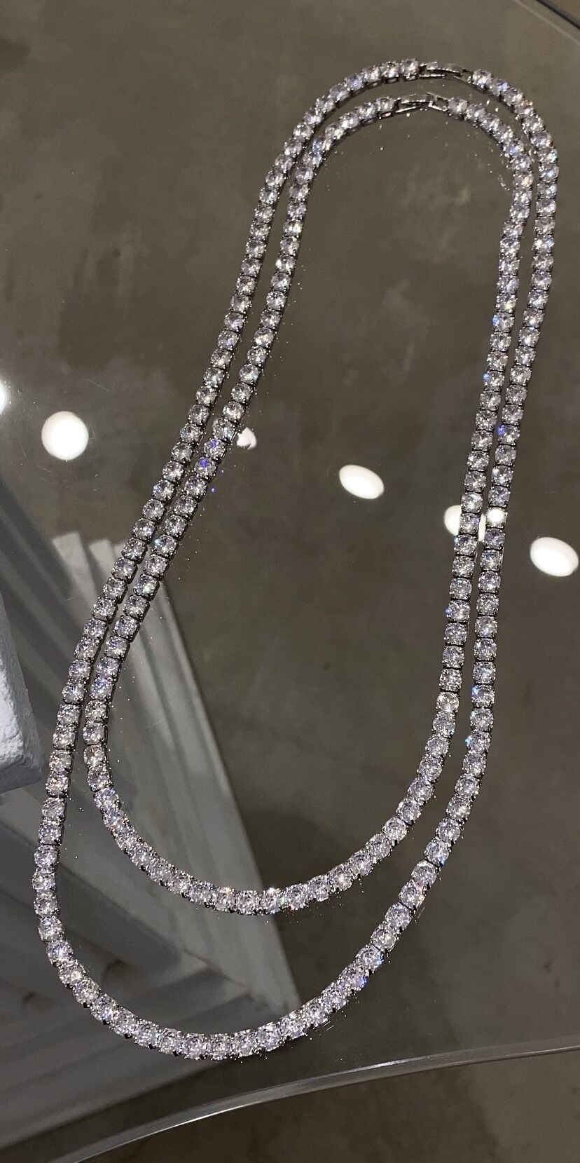 İkili suyolu set 5mm gümüş renk