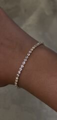 Suyolu bileklik 3mm gold renk